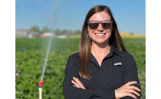 Emily Bedwell Joins U of I as Irrigation Specialist